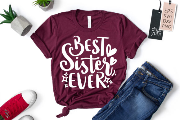 Creative Sister Quotes SVG for Crafting & Design