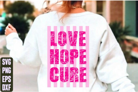 Love Hope Cure: Elegant Inspirational Design